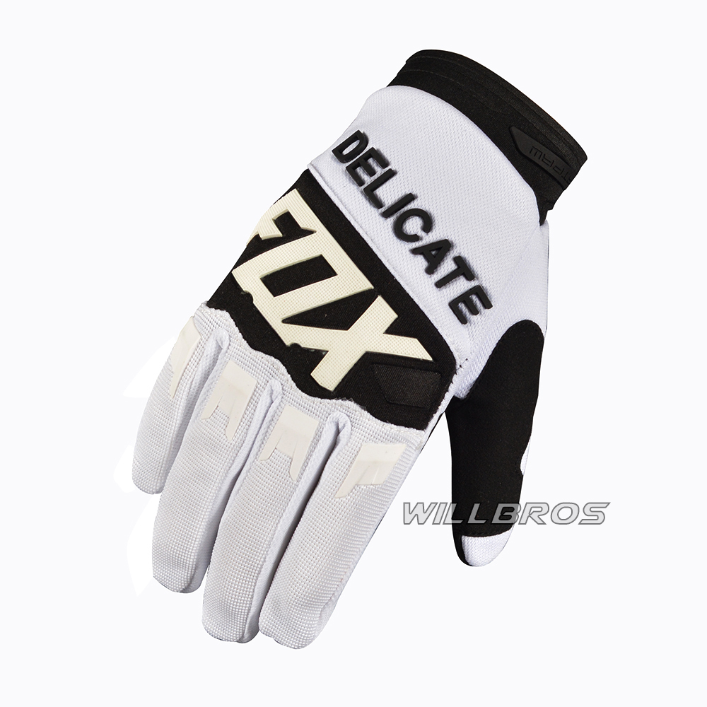 Motocross Gloves Delicate Fox Guantes BMX MX Dirt Bike Mountain Bicycle Offroad Luvas For Men Woman Unisex