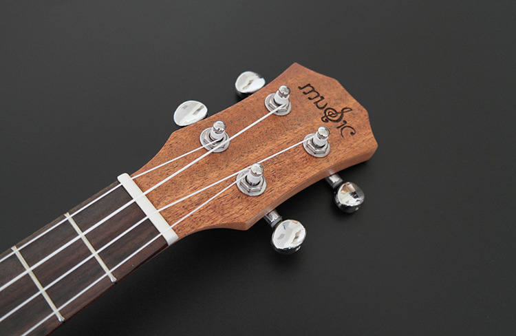 SevenAngel 23/26 inch Tenor Mahogany Ukulele Missing Angle Ukelele Mini Hawaiian Guitar Electric Ukulele with Pickup EQ