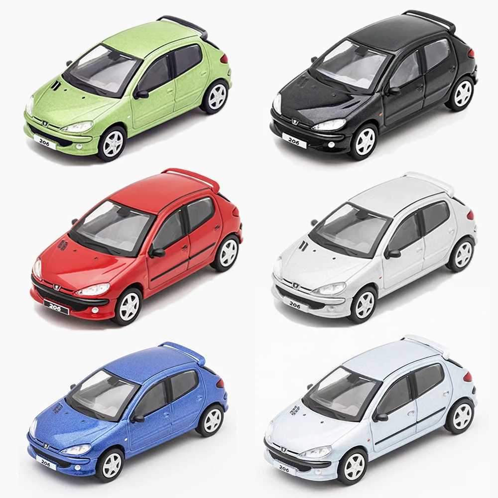 DCT 1/64 206 Model Auto Vintage Veicolo A Guidabile Deicast Collezione Auto Poc…