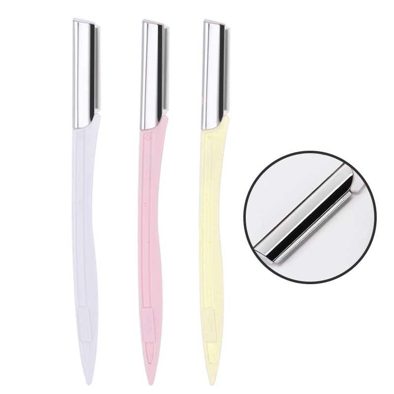e Eyebrow PCS Face Colorful Trimmer Hair Razors Women Shaver Removal Makeup Tool Folding Brow