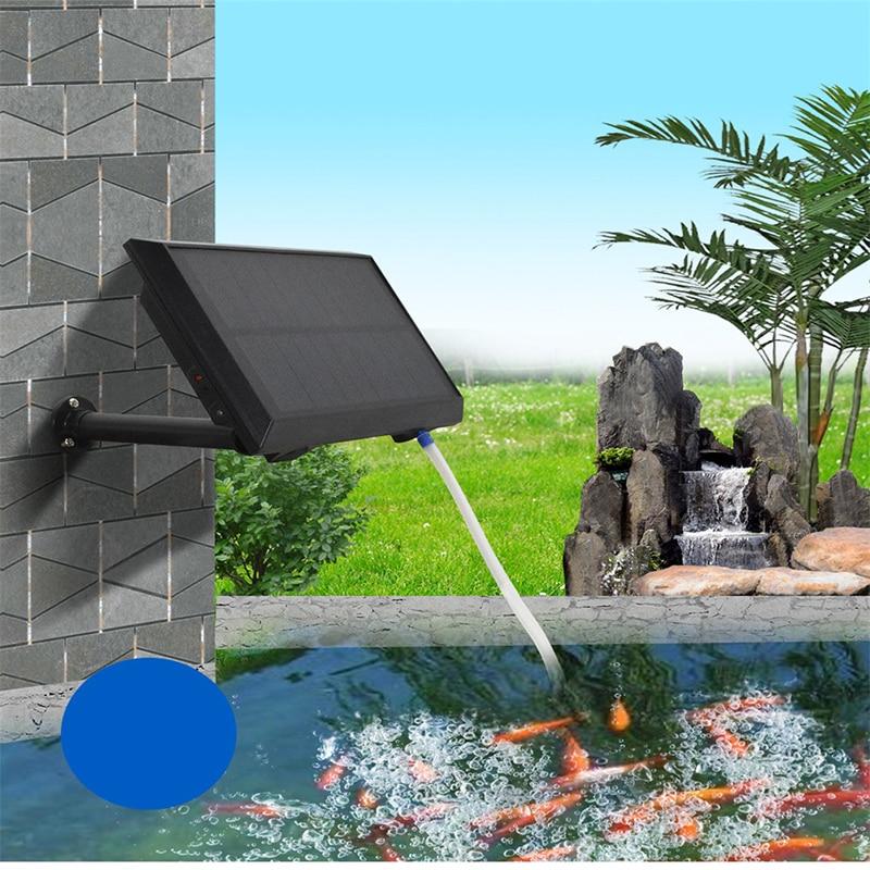 Solar Air Pump Oxygen Generator Water Oxygen Aerator For Pond Fish Tank Aquarium Air Pump Accessories Outdoor Garden Tool Kit