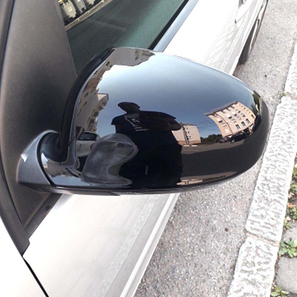 For Volkswagen Golf 5 MK5 GTI Jetta 5 Passat B6 B5.5 Side Wing Mirror Covers Caps For VW Sharan Golf 5 6Plus Variant EOS