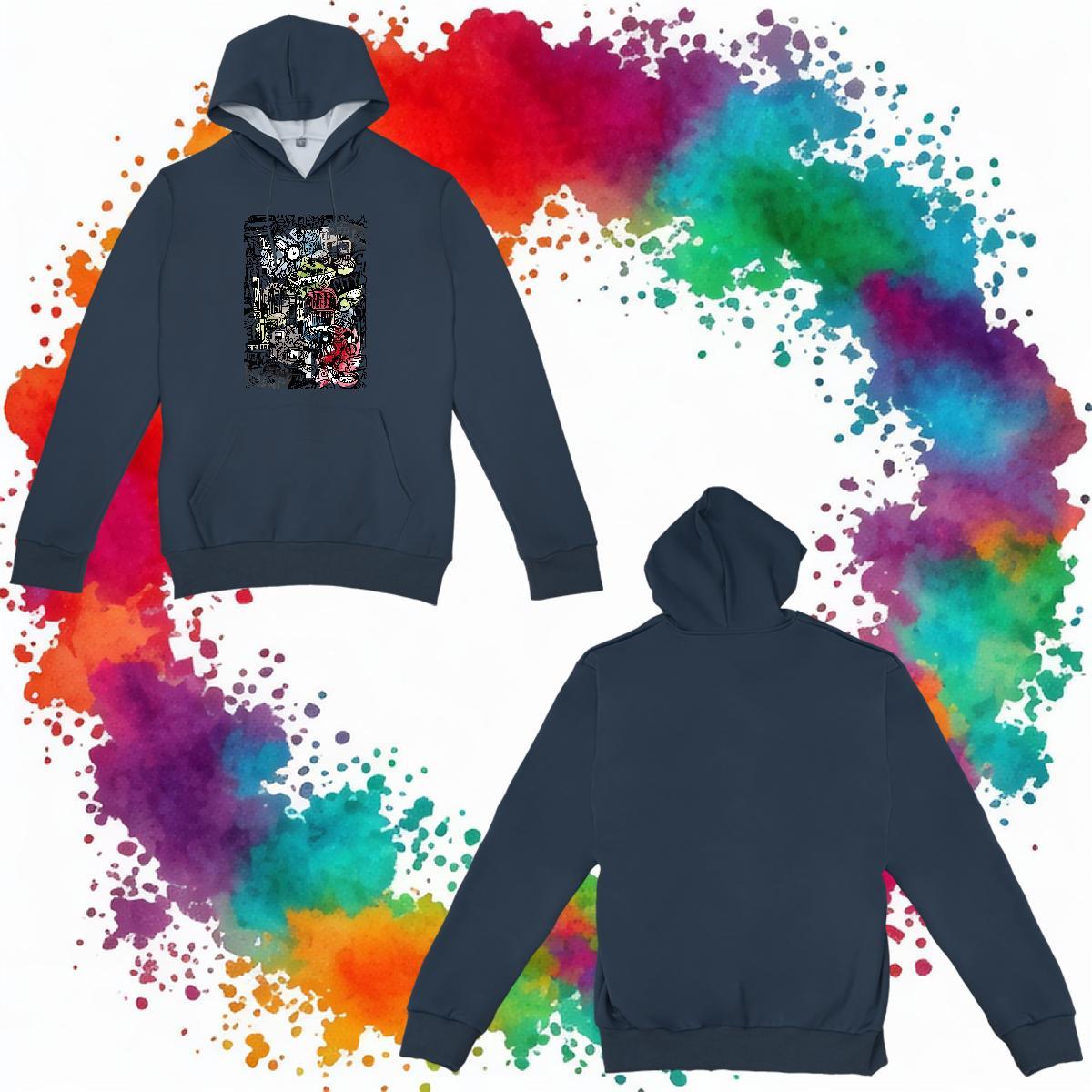 DIY Customized Man Hoodie Breathable Hooded Collar Cool Men's Hooded Sweatshirt Oversized 2XL 3XL Clothings Street Casual Cotton 350g