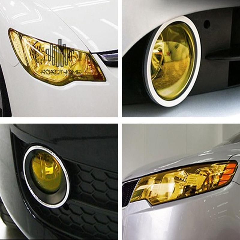 30*60 CM 3 Layers Car Light 2025 Sticker new Film Self-adhesive Car Body Film Fog Lamp Headlight Tail Light Tone Vinyl Color Film TSLM1