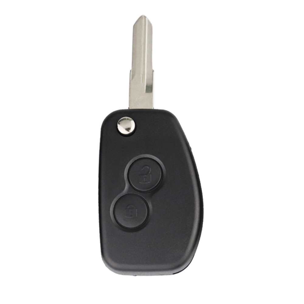 YIQIXIN VAC102 Ne72 Modified Key Shell For Renault 2025 Dacia Modus Duster Clio Espace Flip Folding Remote Car 2 Buttons new Uncut Case