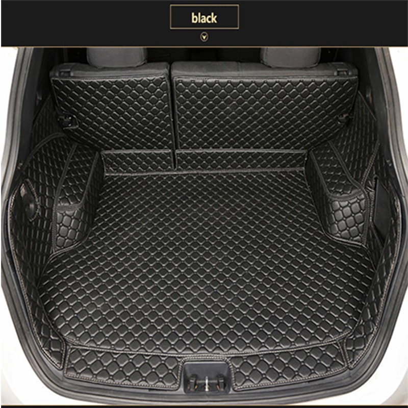 Full Set Waterproof Car Trunk Mat For Dacia Sandero Duster Logan All Models Boot Liner Trunk Cargo Mat