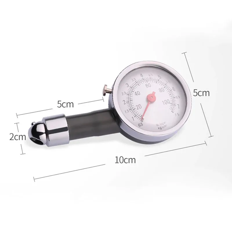 Metal Car Tire Pressure Gauge AUTO Air Pressure Meter Tester Diagnostic Tool for Jeep Bmw Fiat VW Ford Audi Honda Toyota