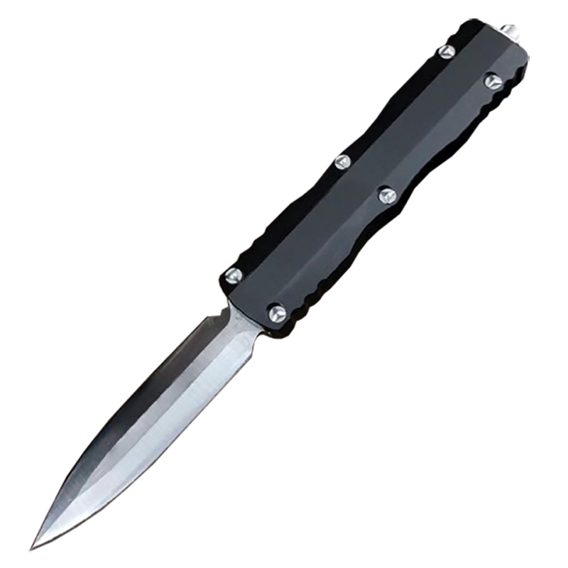 High End Tactical Knife D2 Satin ction Blade CNC Aviation Aluminum Handle Outdoor Camping Hiking EDC Pocket Knives with Retail Box