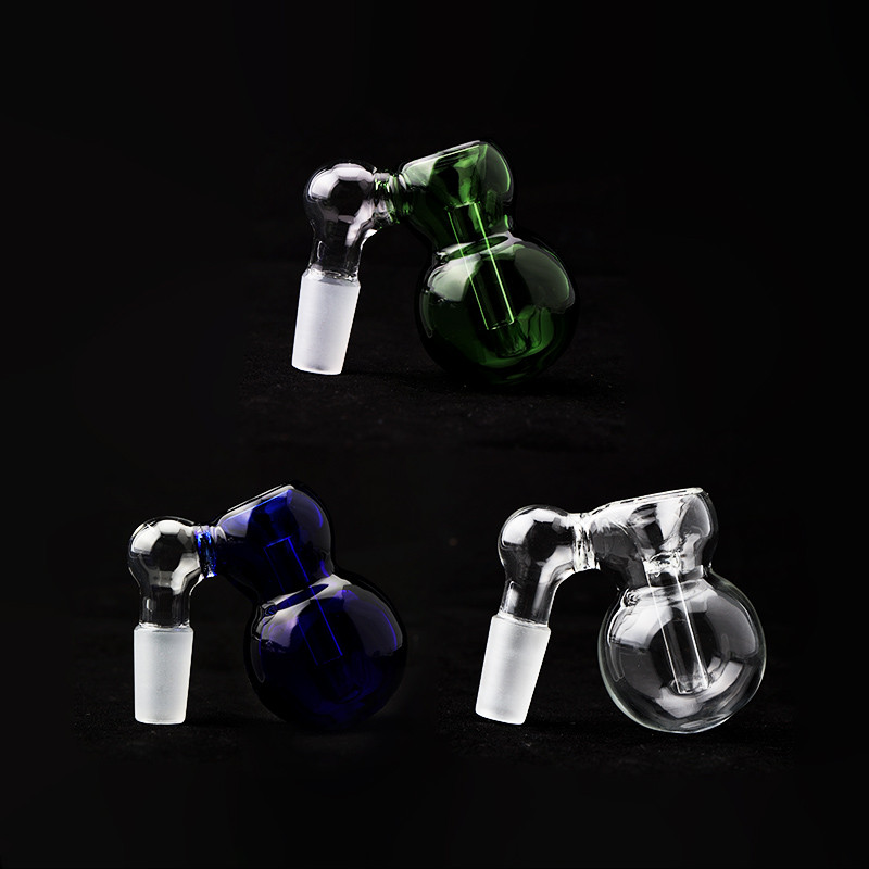 Wholesale Glass Ash Catcher Bowls With Female Male 10mm 14mm 18mm Bubbler And Calabash Perc Ash catchers 14.4mm 18.8mm Bowl