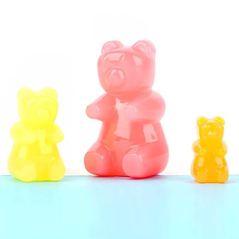 41XC Gummy Bear Candy Silicone Mold Cake Chocolate Fondant Resin Pendant Jewelry DIY