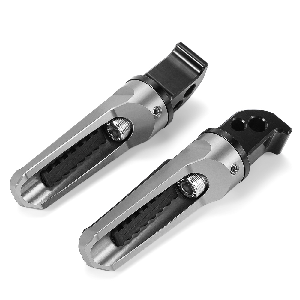 Rear Foot Pegs Passenger Footrests For Yamaha MT07 MT 07 FZ6 FZ1 TMAX 500 530 T-max 530 YZF R3 R25 XSR900 XSR700 MT03 MT09