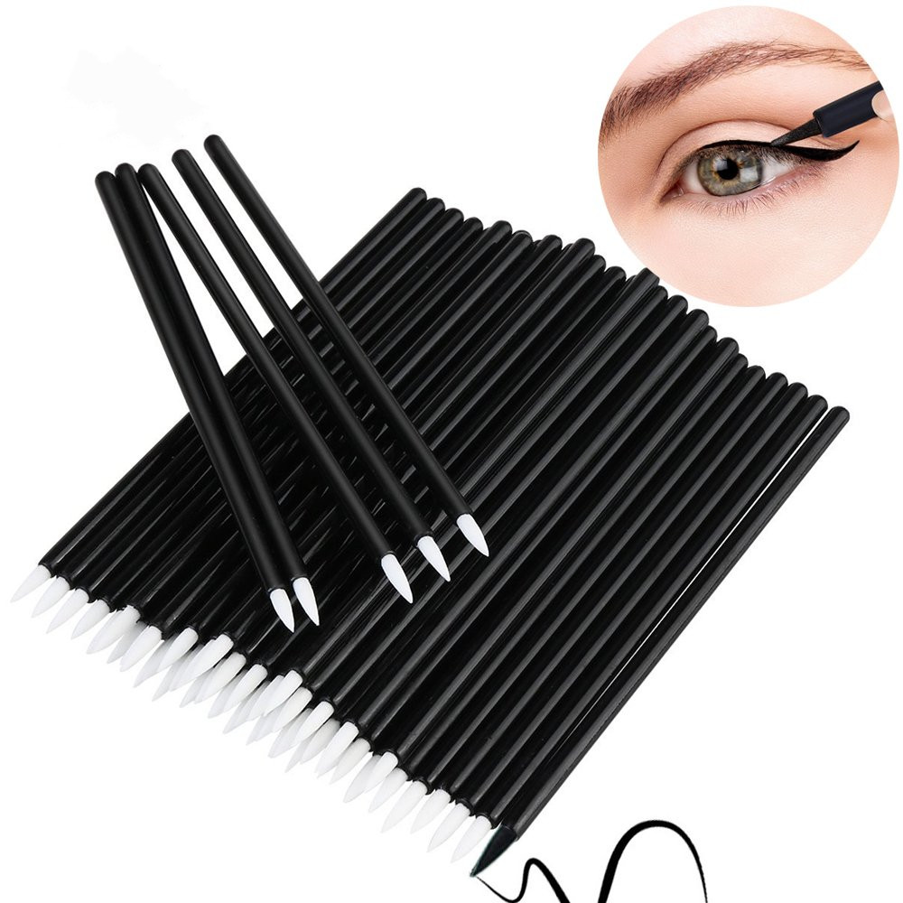 c Brush PCS Pack Disposable Makeup Professional Hard Tip Eyeliner Eye Shadow Wand Applicator Women Beauty Cosmetic
