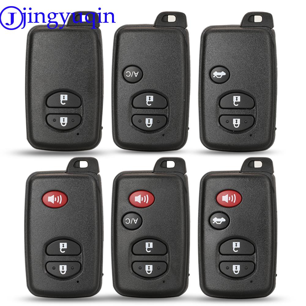 jingyuqin Replacement Remote 2/3/4 B Car Smart Key Case For 2025 Toyota Camry Key Cover new FOB Shell Blank