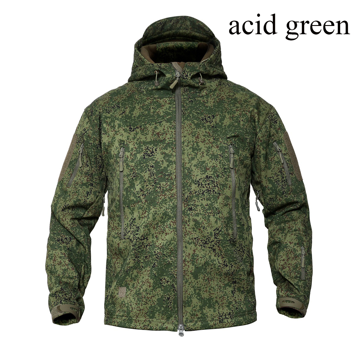 Autumn Tactical Soft Shell Outdoor Warm Hunting Military Army Jackets Hiking Trekking Camo Waterproof Windproof Hooded Men Coats