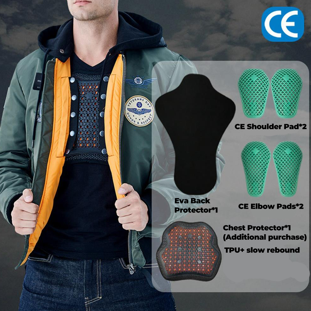 KEMIMOTO Motorcycle Men's Jacket Waterproof Body Protective new Armor Motocross Detachable Warm Lining 2025 Moto Riding Jacket Windproof