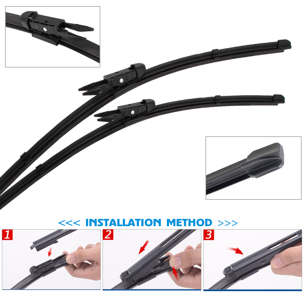 Car new Wiper Blade For Nissan Qashqai j10 24"+16" 2006-2013 2025 Windscreen Windshield Wipers Blades Window Wash Fit Pinch Tab Arm