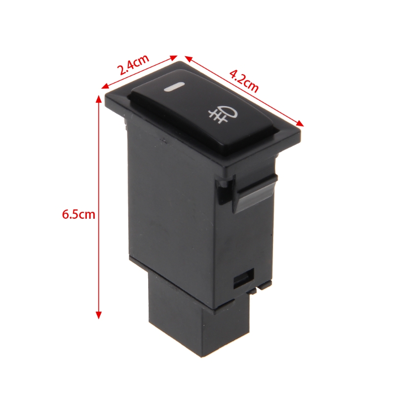 Automobile Refitting Lamp Self Locking Fog Light Button