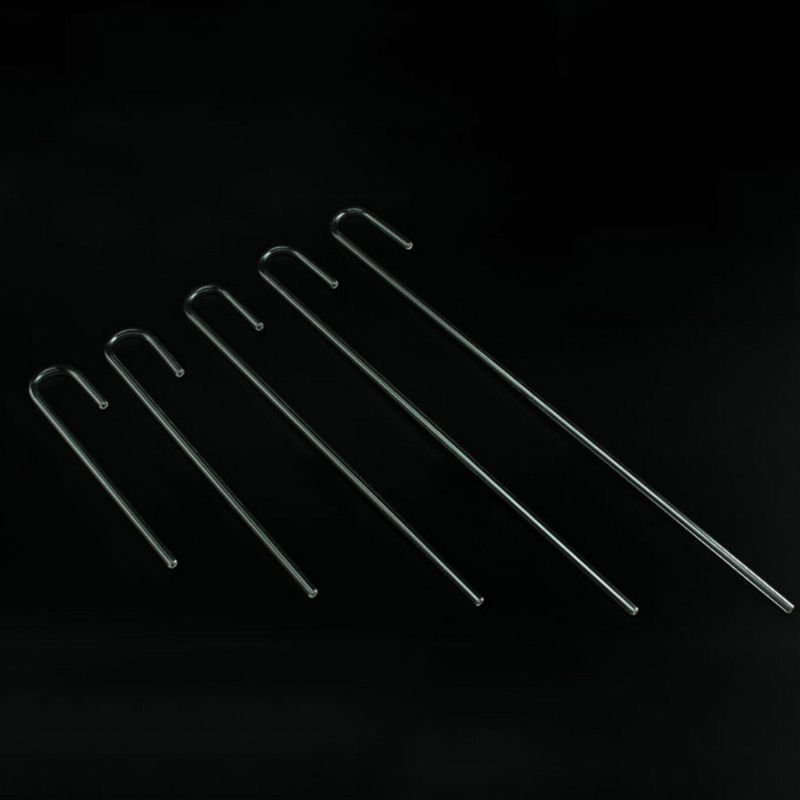 Aquarium Airline Tubing Clear Acrylic Connectors U Shape Fish for Tank Air Tube