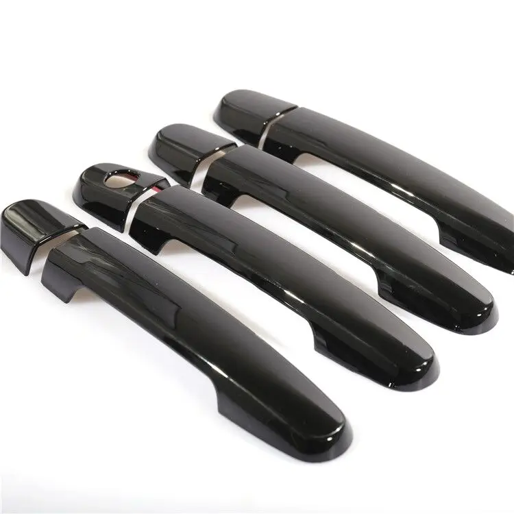 Gloss Black Chrome Car Door Handle Cover Trim For Peugeot 108 new 2014 2015 2025 2016 2017 2018 2019 Styling Accessories