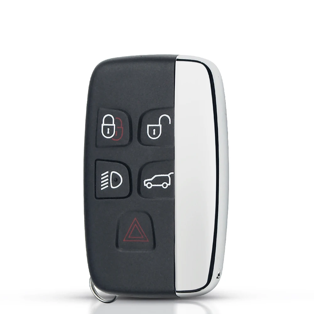 For Key Dandkey Remote Land Rover Discovery 4 Freelander Range Rover Sport Evoque Remote Smart Key Fob 315MHZ 433MHZ 4+1 Buttons smile +1