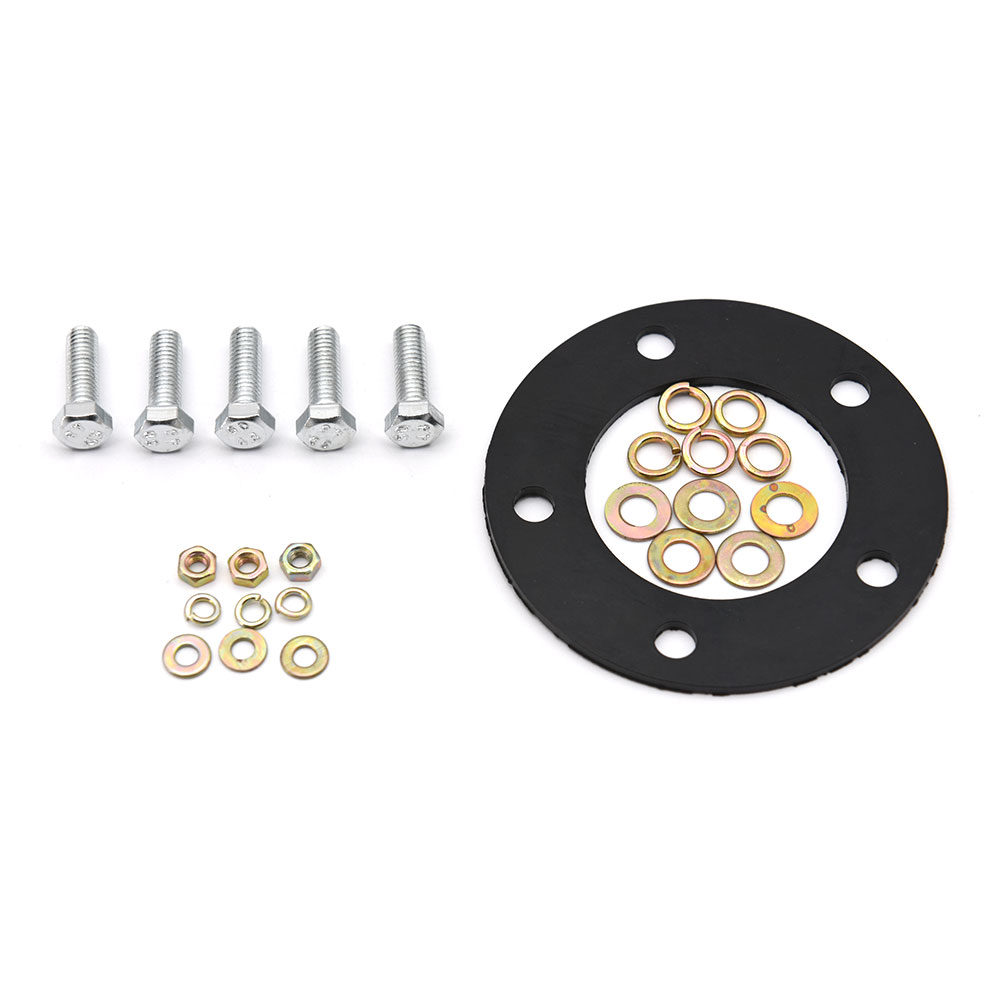 AD 52mm 12V DC Mechanical Car Fuel Level Gauge Oil FG /Car Meter White LED Light Black Rim Automotive Gauges