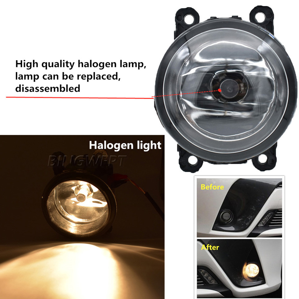 High Power 1 Pair led foglights For Ford Ranger 2005-2015 fog lamps H11 Car Halogen Fog Light Daytime Running Lamp DRL 12V