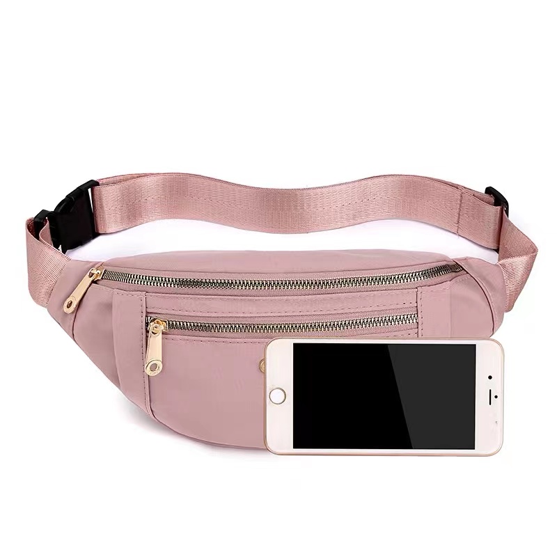 New Women Waist Bag Fanny Pack Zipper Chest Bag Female Banana Bag Money Pouch Travel Shoulder Purse Belly Pocket Hip Bum Bag