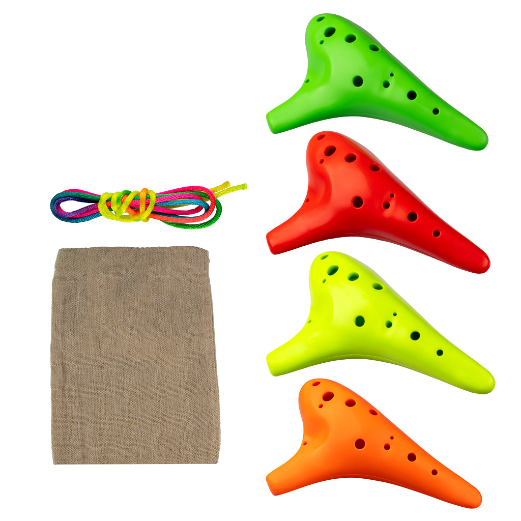 NAOMI new 12-hole Ocarina Resin Plastic Flute Alto 2025 C Key Anti-Broken Well-Crafted Beautiful Sound Unique Gift For Children Beginner
