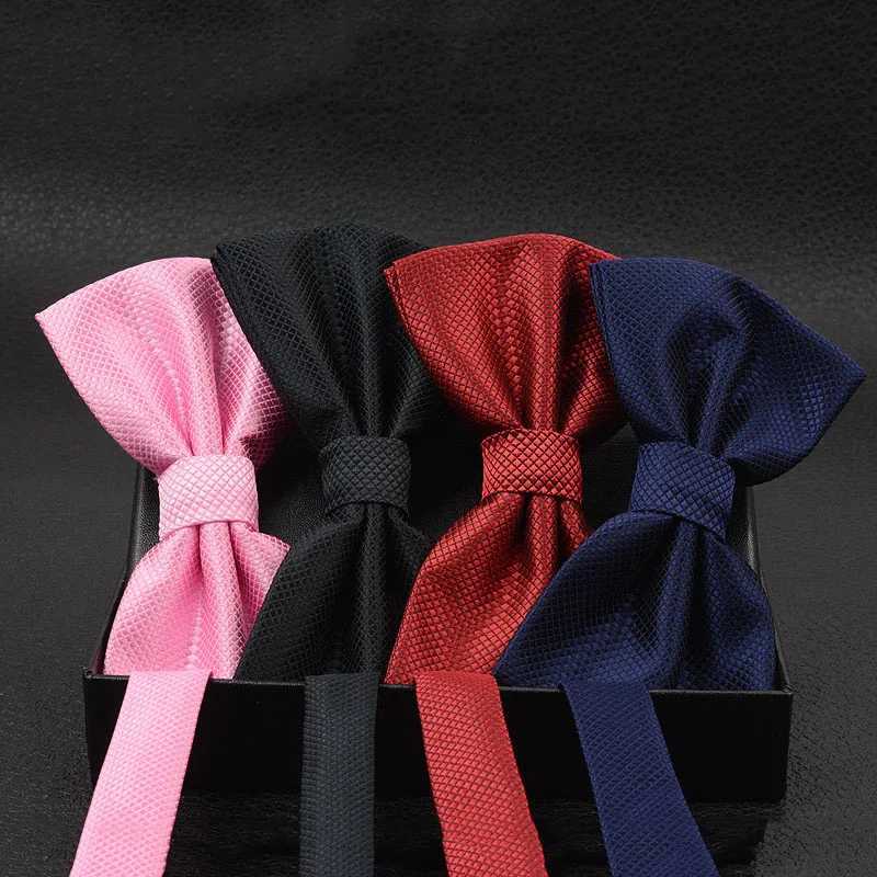 Boy Child Bow Wedding Mens Butterfly Tie Bowties for Elegant Man Bowtie LD04X241109