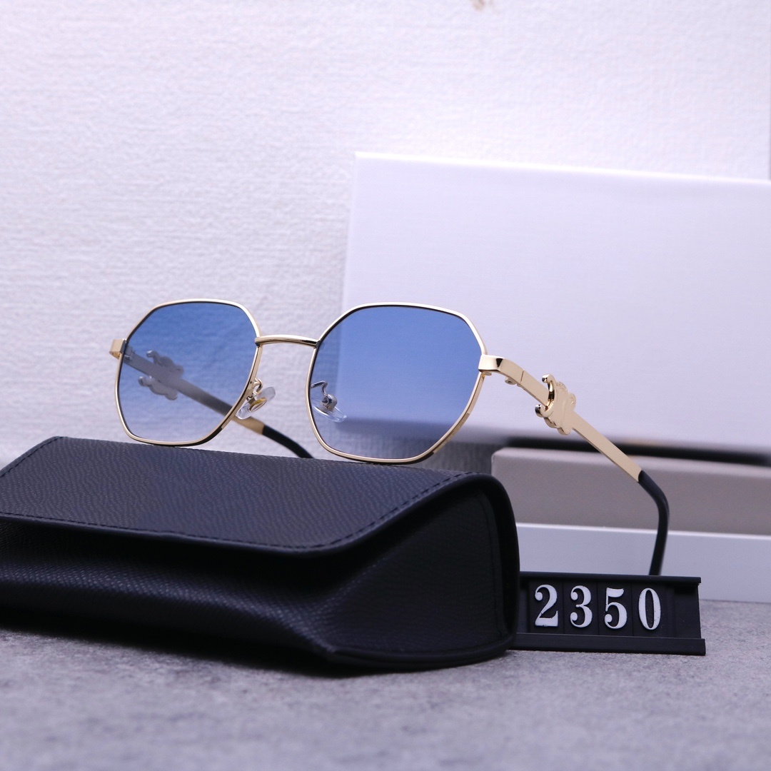 Pilot Square Women's Men's Retro Sunglasses Fashion Designer Sunglasses Gold Frame Sunglasses UV400 Gradient LXN-EVO DITA YYDS