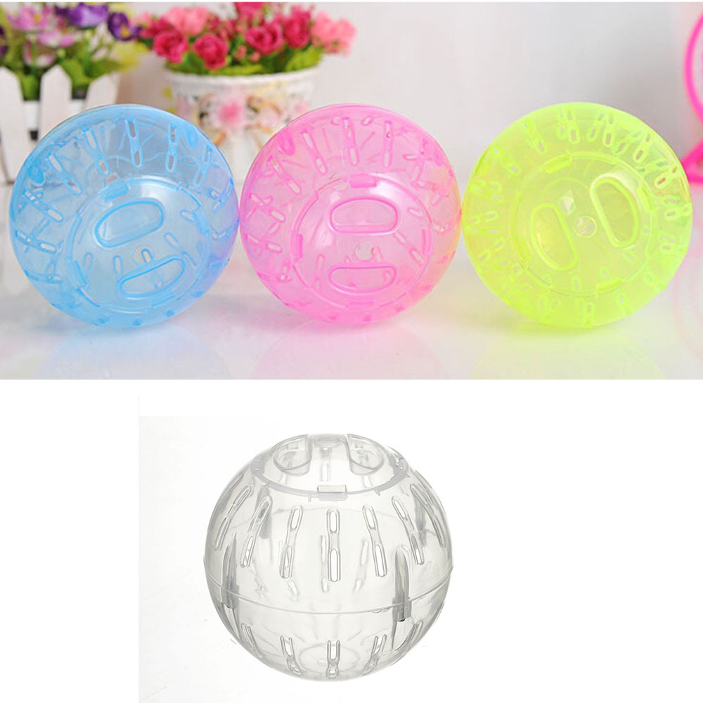 Plastic Outdoor Sport Ball Ground Rat Small Pet Rodent Mice Jogging Ball Toy Hamster Gerbil Rat Exercise Balls Play Toys