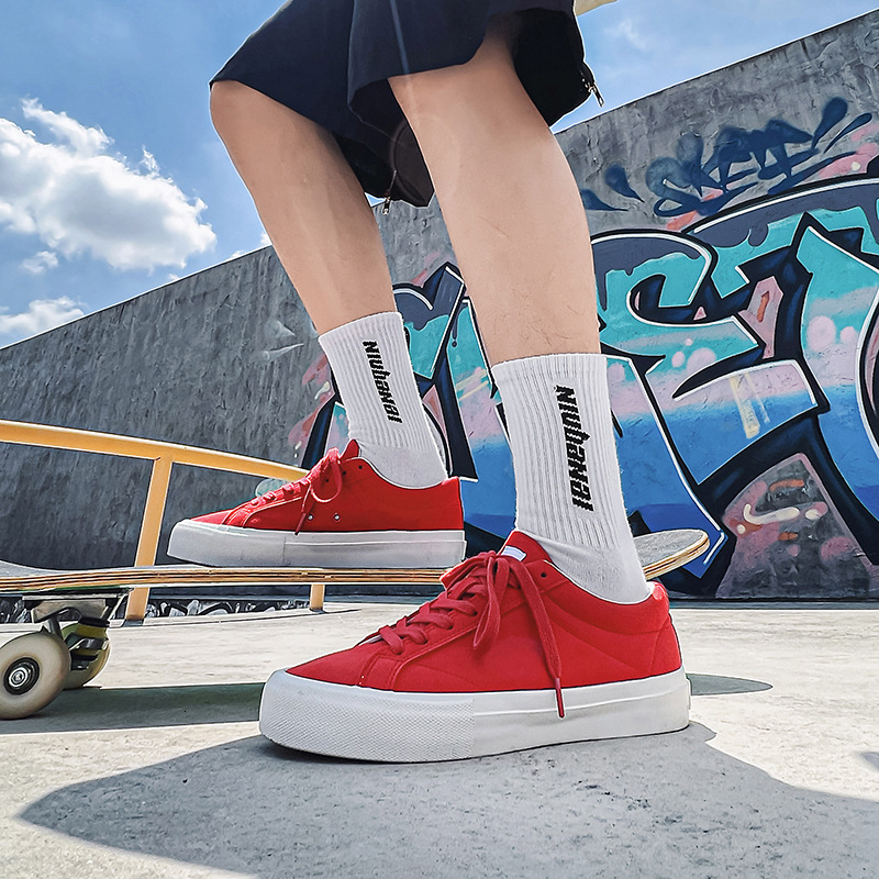 Ladies' Niche Bag Design Suede Multi-color Casual Sports Skateboard Spring Breathable Trend Multifunctional Fashion Shoes Balanced Men's Sho