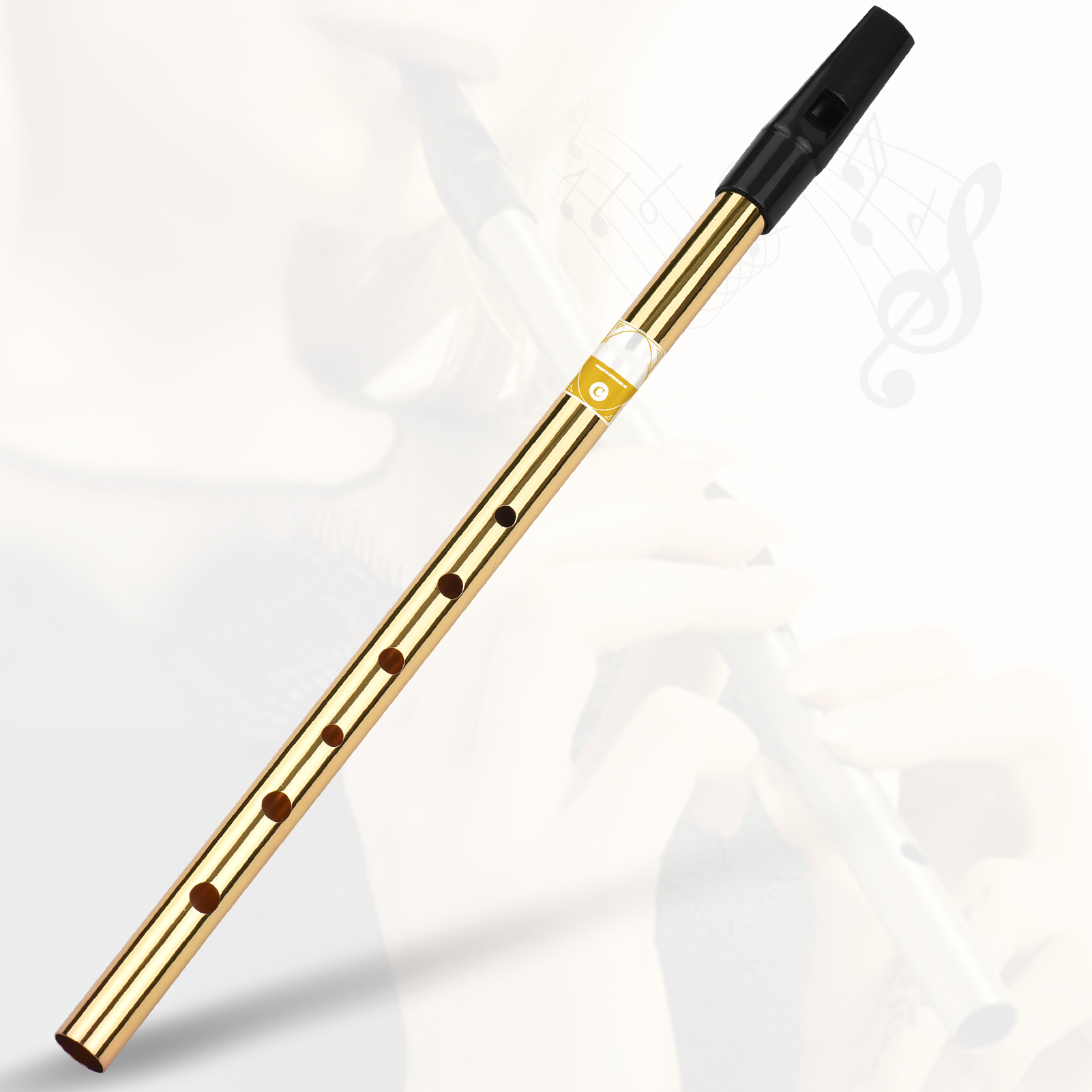 Irish Whistle Flute new Key of 2025 D 6 Holes Flute Wind Musical Instruments for Beginners Intermediates Experts
