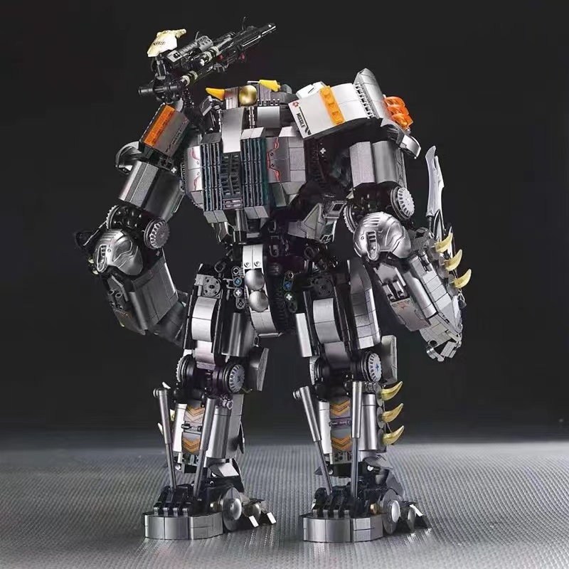 Justice Heavy Batmech Building Blocks Ideas City Buster Super Heroes Bat Mech Robot Model Bricks MOC Toys For Kid 2234PCS