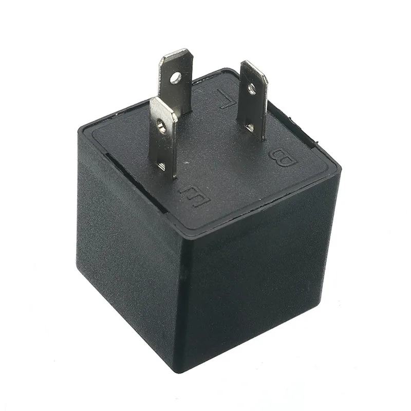 Universial 3 Pin CF13 CF14 JL-02 Electronic Car Flasher Relay to Fix LED Light Turn Signal Hyper Flash Blinking Light 12V DC