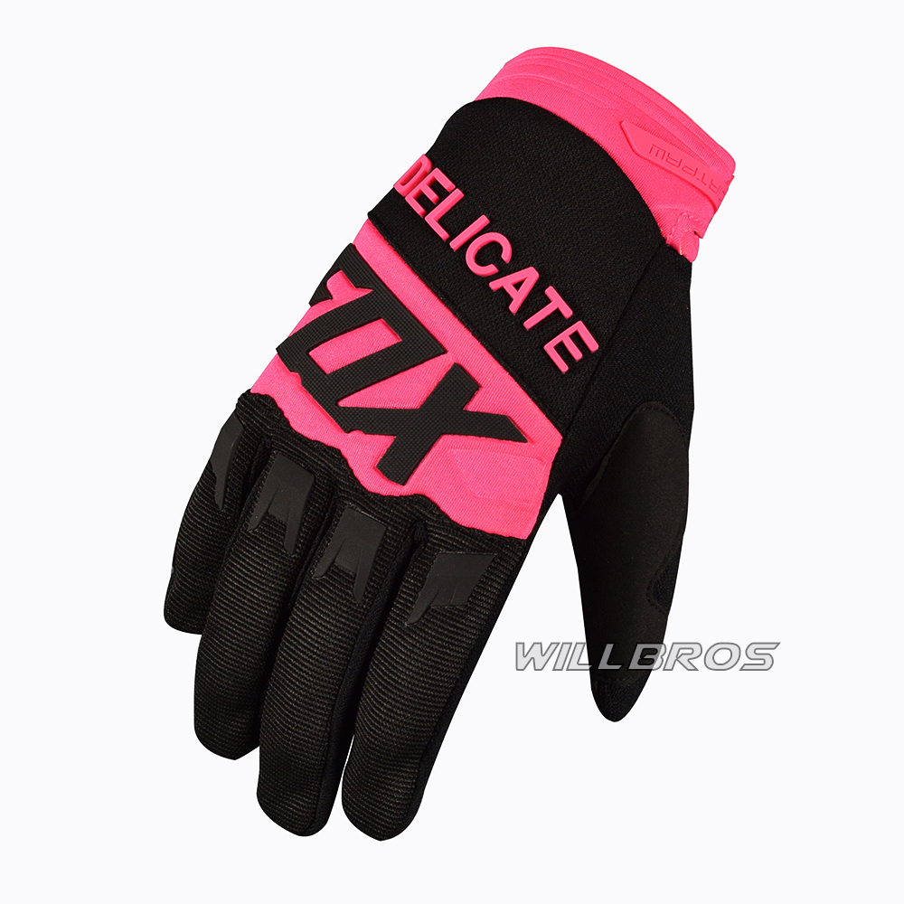 Motocross Gloves Delicate Fox Guantes BMX MX Dirt Bike Mountain Bicycle Offroad Luvas For Men Woman Unisex