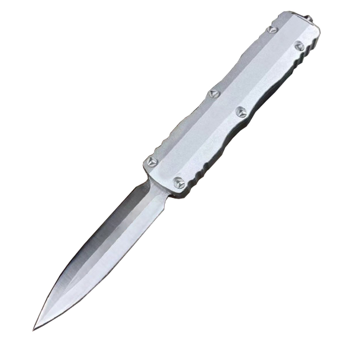 High End Tactical Knife D2 Satin ction Blade CNC Aviation Aluminum Handle Outdoor Camping Hiking EDC Pocket Knives with Retail Box