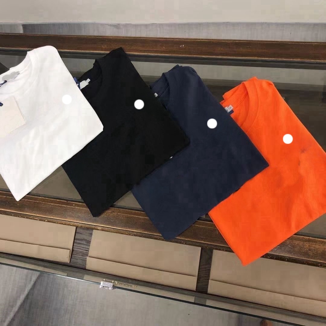 Dsignr Mns t shirt Womns Embroidrd t shirts Larg siz luxury short slvd black whit summr brand polo shirt pur cotton ts fashion clothing