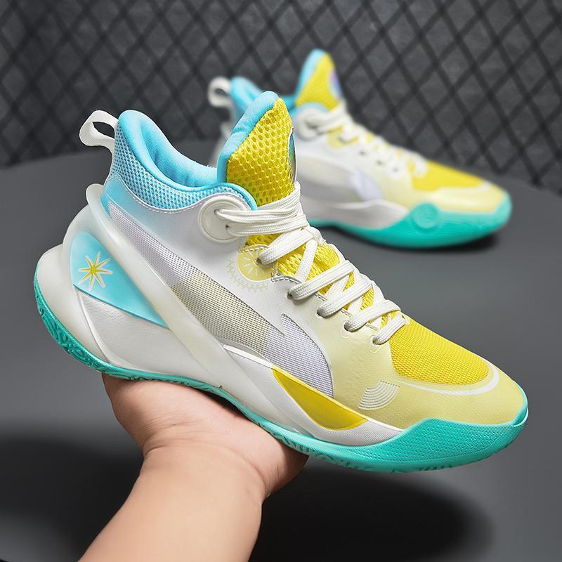 Basketball shoes men combat sneakers couple high top sneakers running shoes Free shipping