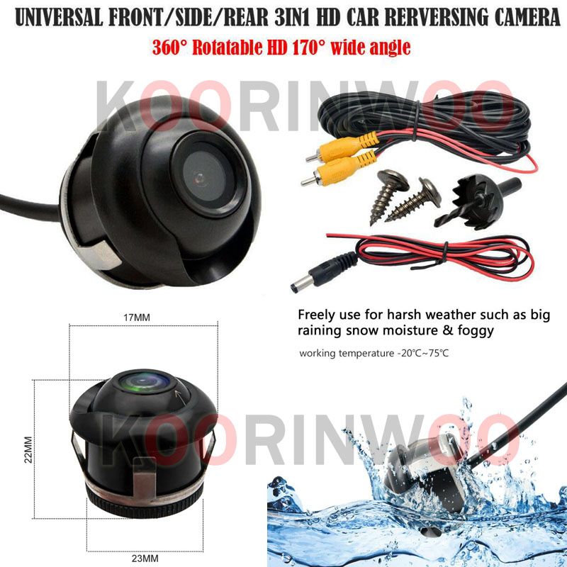 2025 OOWLIVEE Smart System For new Car 360 Car DVR Cyclic Record For 4 Channel Side View Surveillance Camera Front Mirror Car Accessories