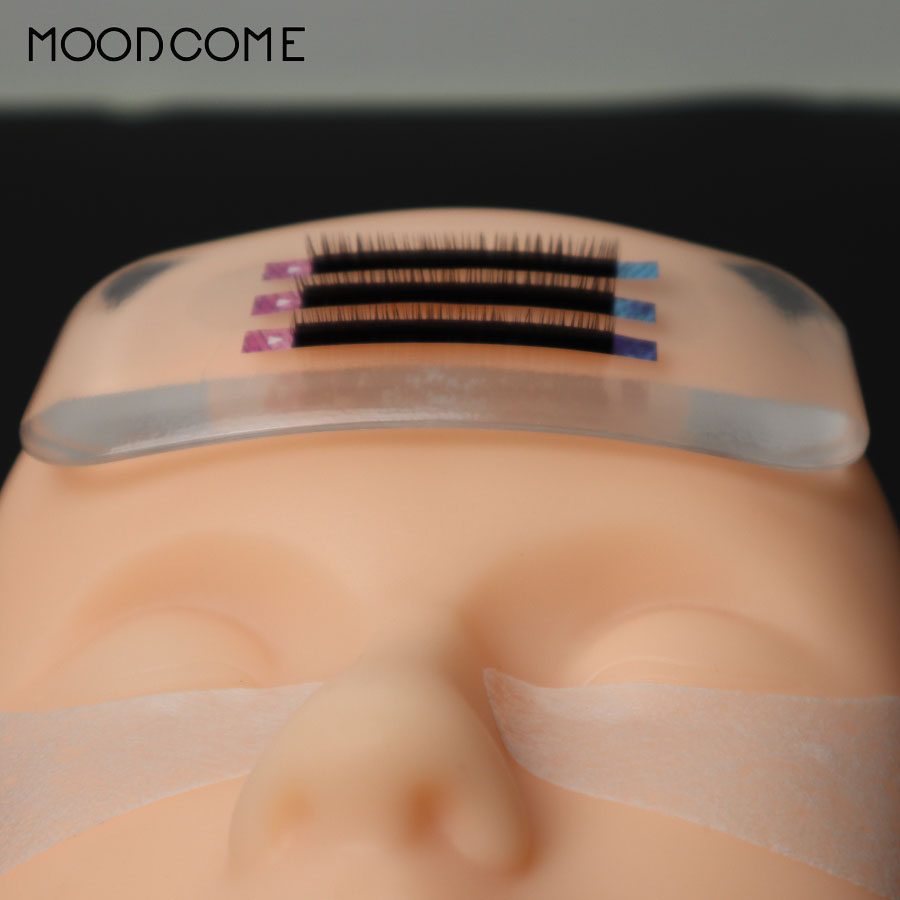 d Mannequin Eyelash pcs Rubber Head Eyes closed Grafted Human Model Multi functional Makeup Practice Cosmetic