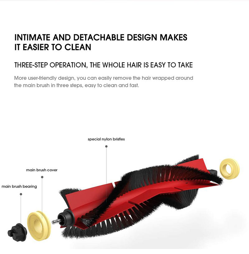 HEPA new Filter Main Brush Mop Cloth Side Brush Water Tank Dust Box For XiaoMi Roborock s5 Max s6 MaxV s6 Pure 2025 Vacuum Spare Parts
