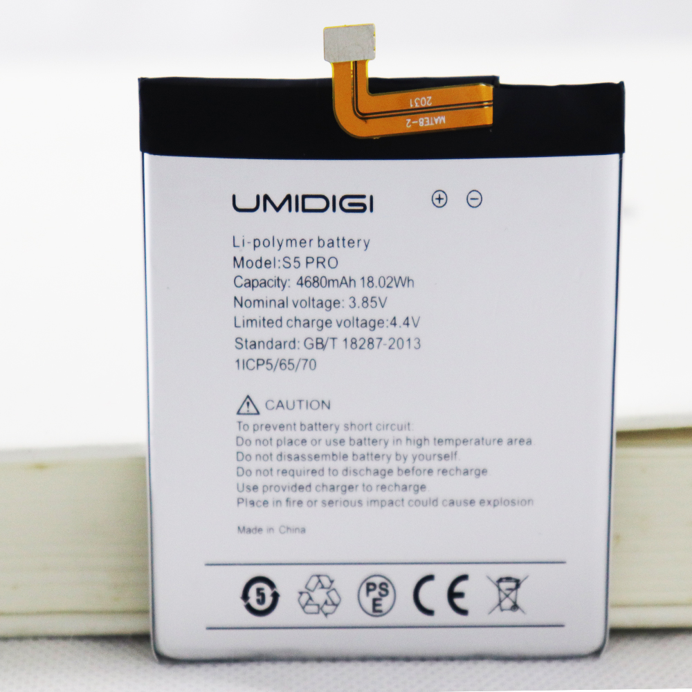 2022 Year Original 4680mAh S5 Pro Battery for UMI Umidigi