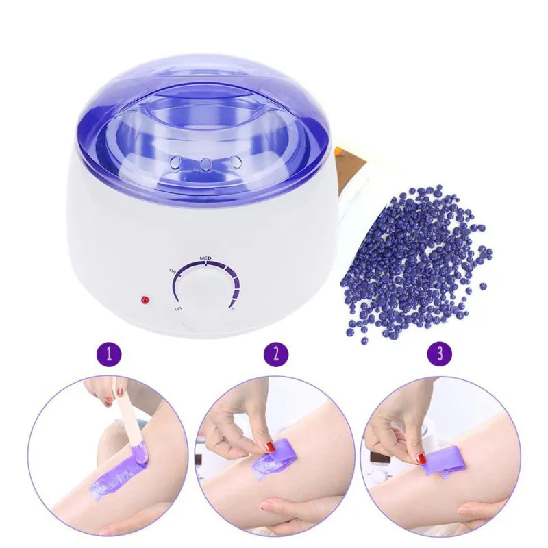 Wax Machine Spa Temperature Control Warmer Heater Painless Hair Removal Waxing Kit For Home Use 240403