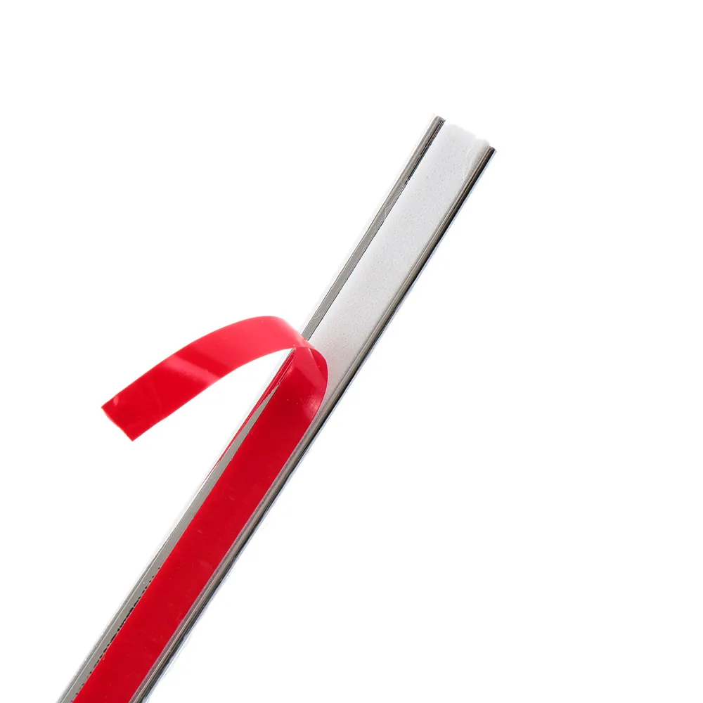 6/8/10/12/15/20mm Car Chrome Styling Decal Moulding Trim Strip Tape Auto DIY Body Bumper Protect Sticker