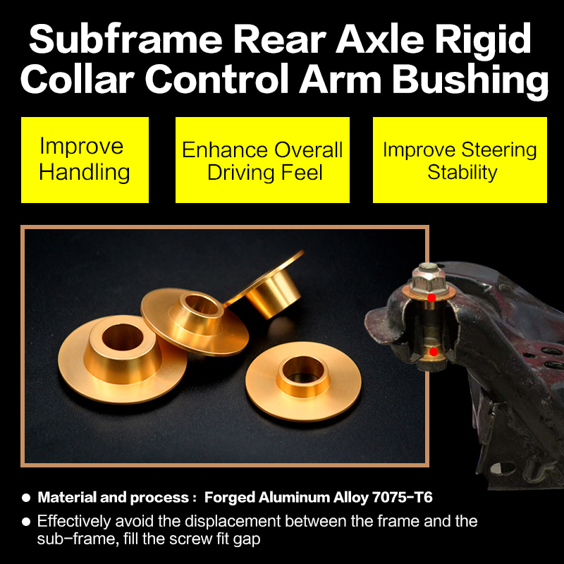 Subframe Rear Axle Rigid Collar control arm bushing For Subaru Forester Legacy Impotent Outback WRX EXIGA BRZ Toyota 86