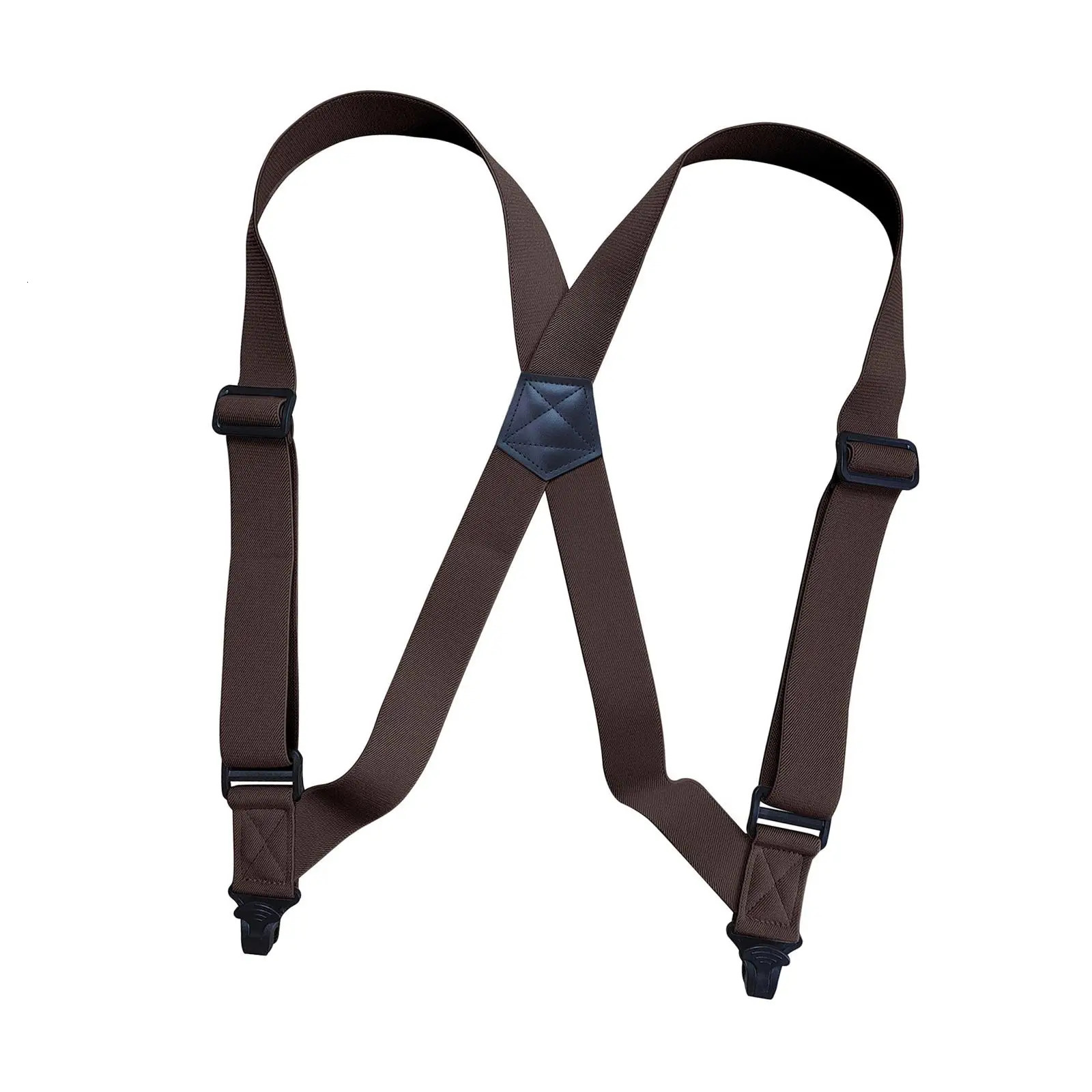 Fashion Men Suspenders Jeans Lightweight Back Belt Durable Shorts Versatile Pants Suspender for Street Dance Group Dating Choir 240401