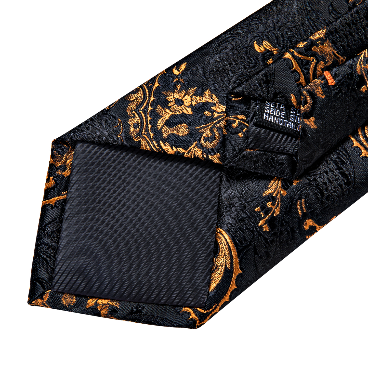 Luxury 3 Pack Men's Tie Set Red Blue Black Paisley 100% Silk Tie Handkerchief Cufflinks Tie Clip Box Set Gift For Men DiBanGu