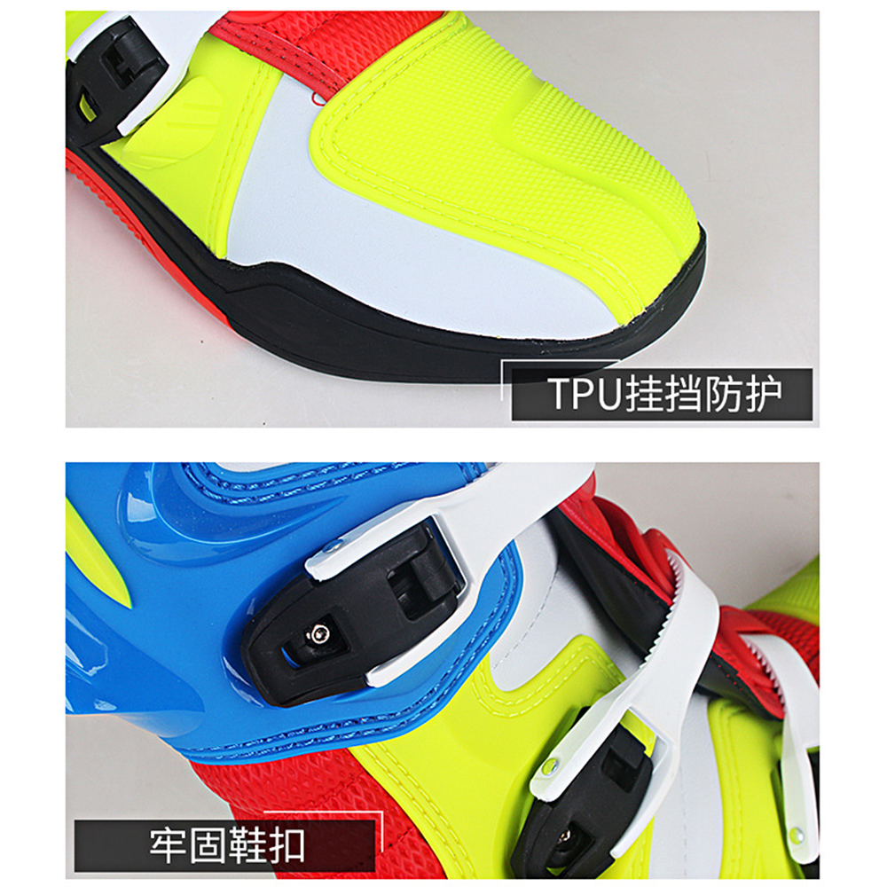 SCOYCO Motorcycle Riding Safety Protective Boots Anti-drop Motocross Boots Windproof Motorcycle Boots Motorcycle Accessories