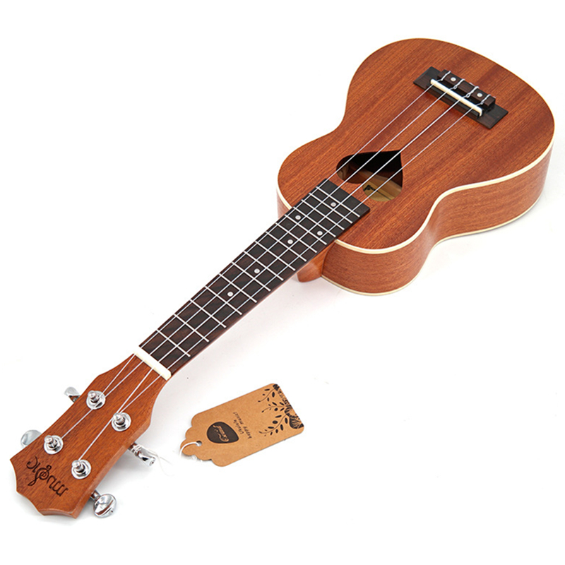 SevenAngel 21' Ukulele Soprano Four Strings Hawaii Mini Guitar Ukelele Acoustic Guitar Heart Pattern Guitarra Chitarra